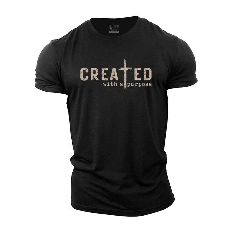 Created With A Purpose Cotton T-Shirt