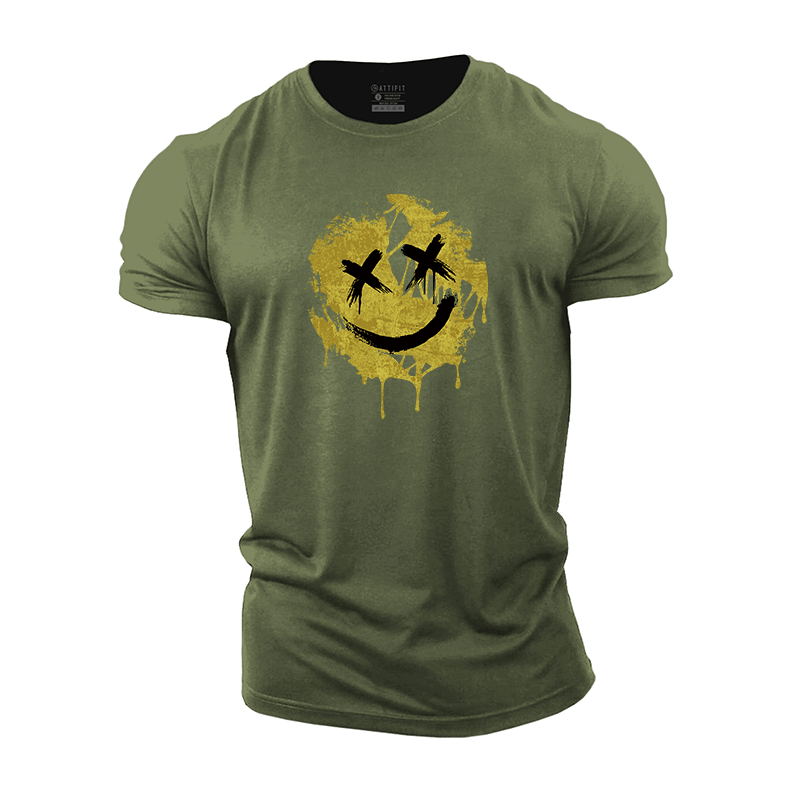 Cracked Smiley T-Shirt