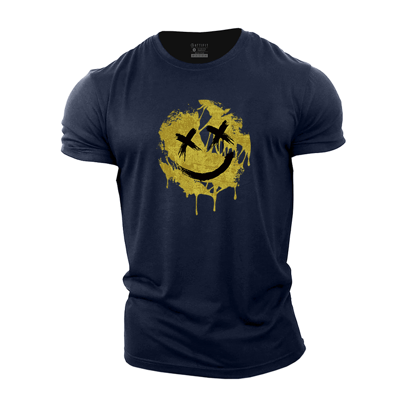 Cracked Smiley T-Shirt