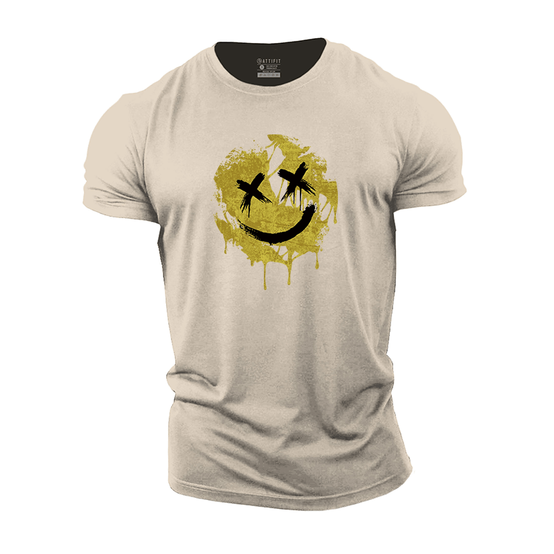 Cracked Smiley T-Shirt