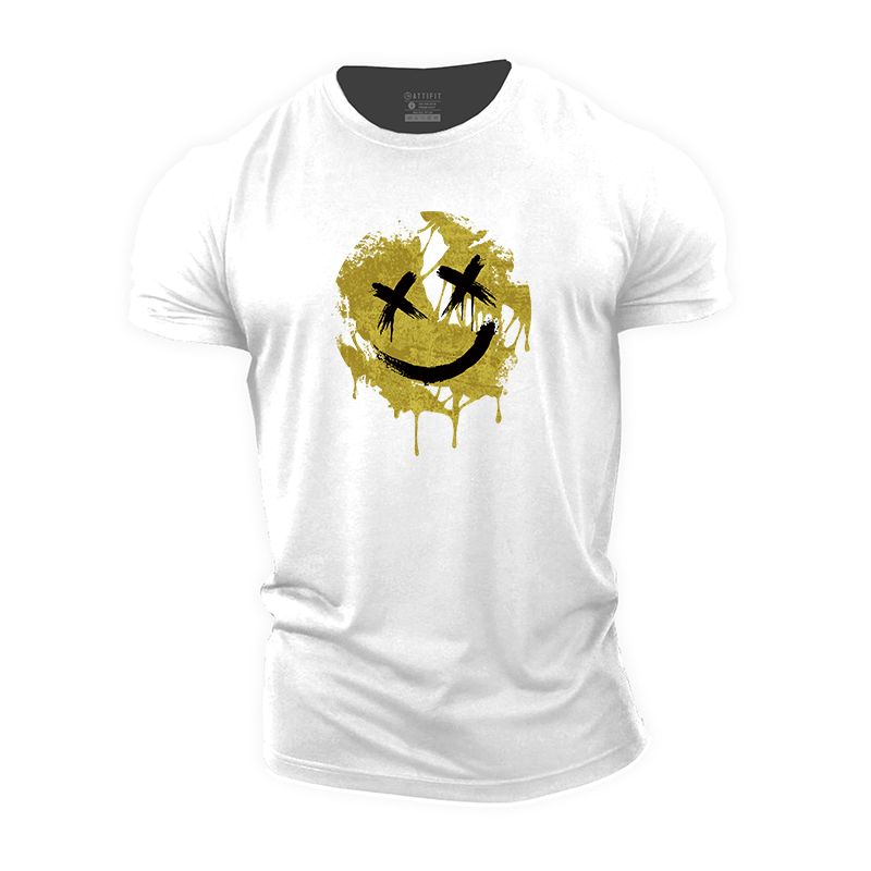 Cracked Smiley T-Shirt