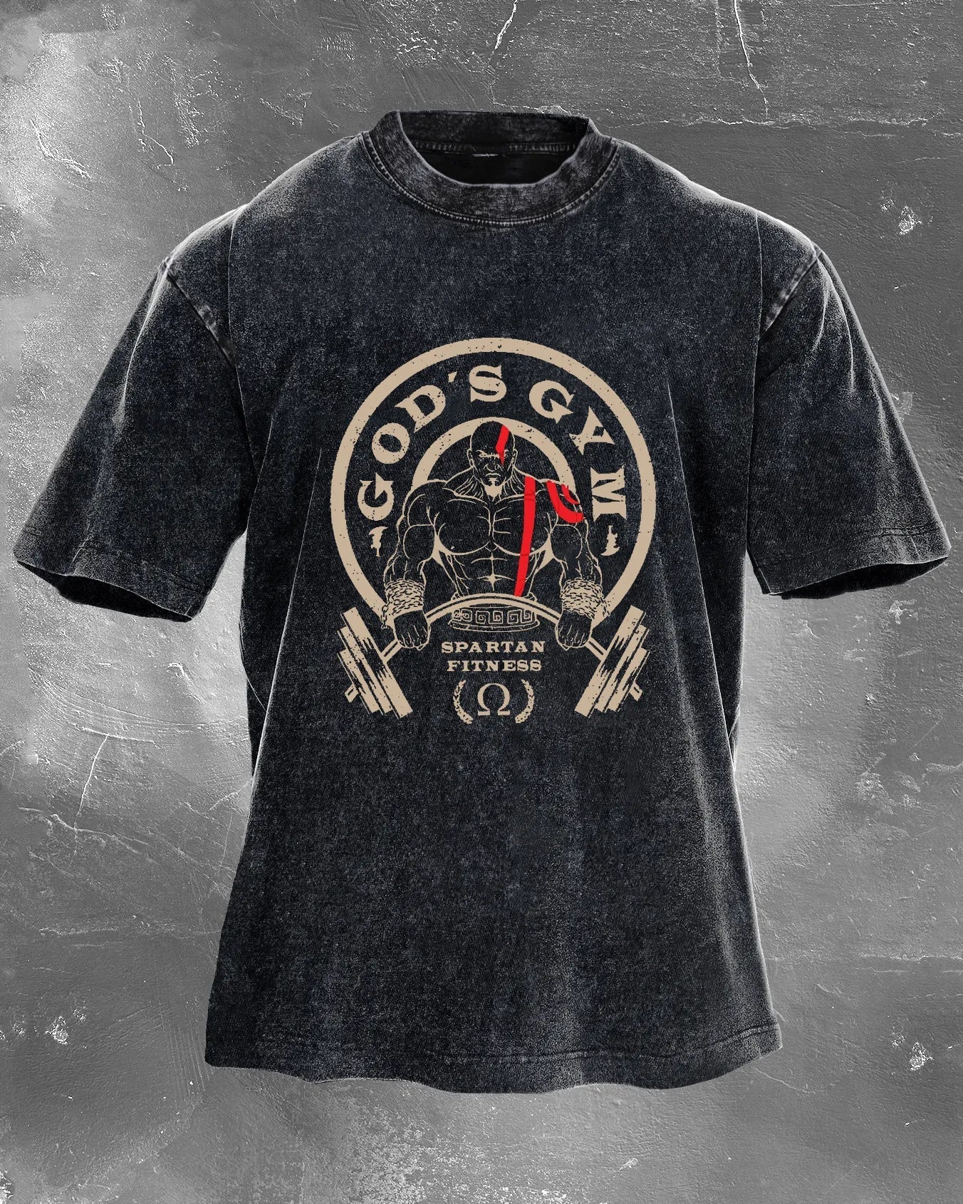 God's Gym Washed T-shirt