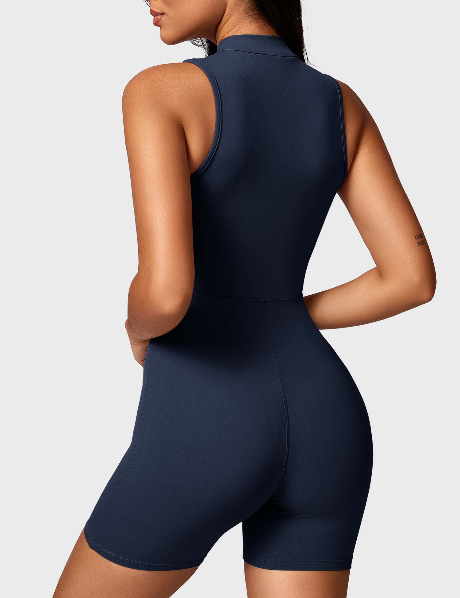 Kraftfit Belle Sleeveless Zipper Jumpsuit