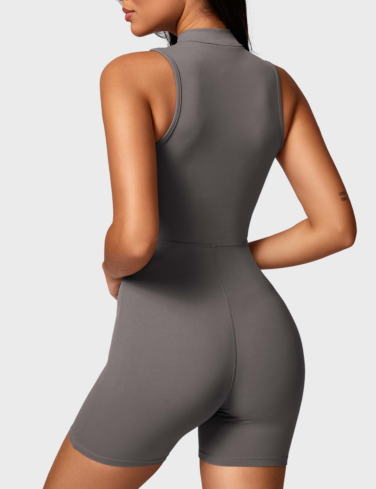 Kraftfit Belle Sleeveless Zipper Jumpsuit