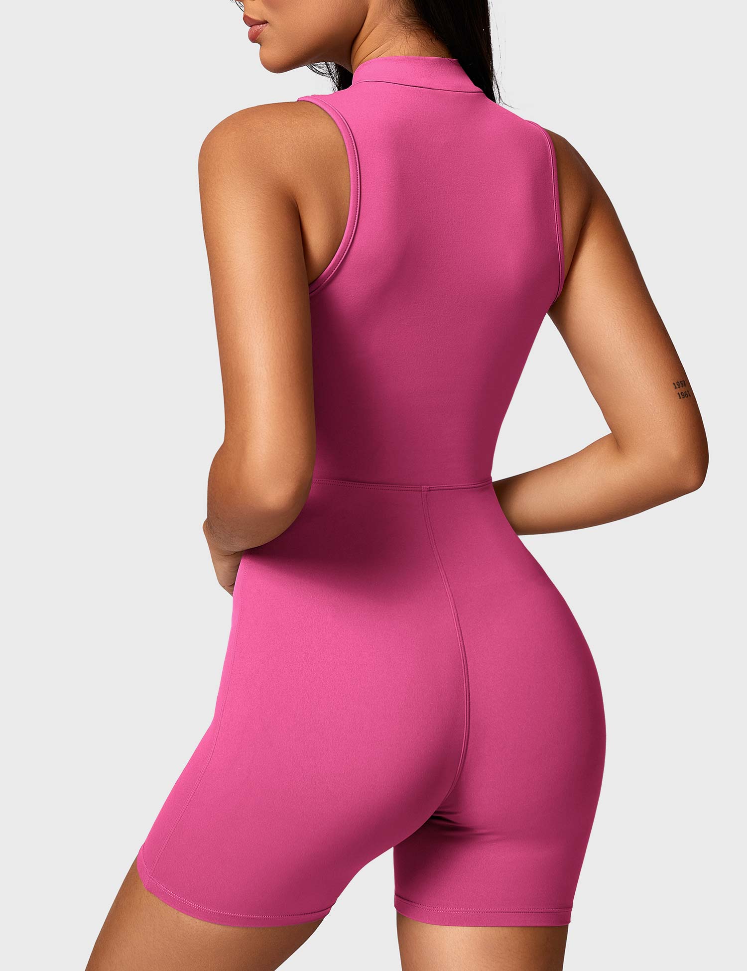 Kraftfit Belle Sleeveless Zipper Jumpsuit