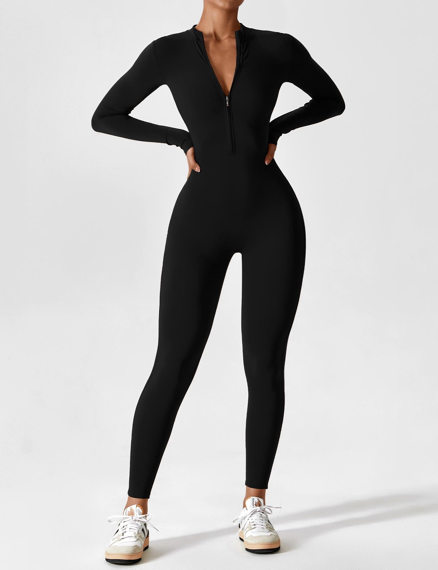 Kraftfit Jumpsuit mit Reißverschluss