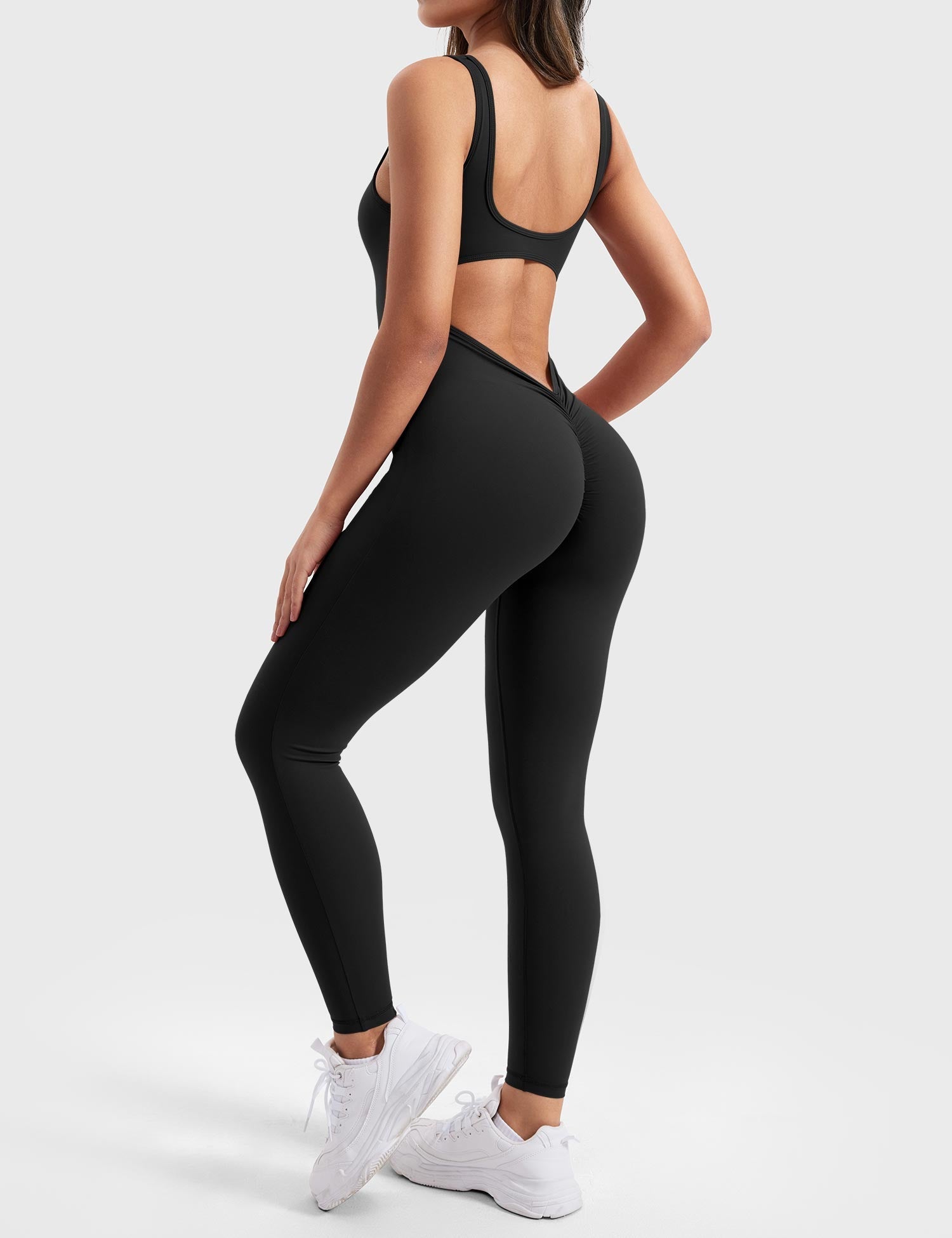 Kraftfit V-Rücken Jumpsuit