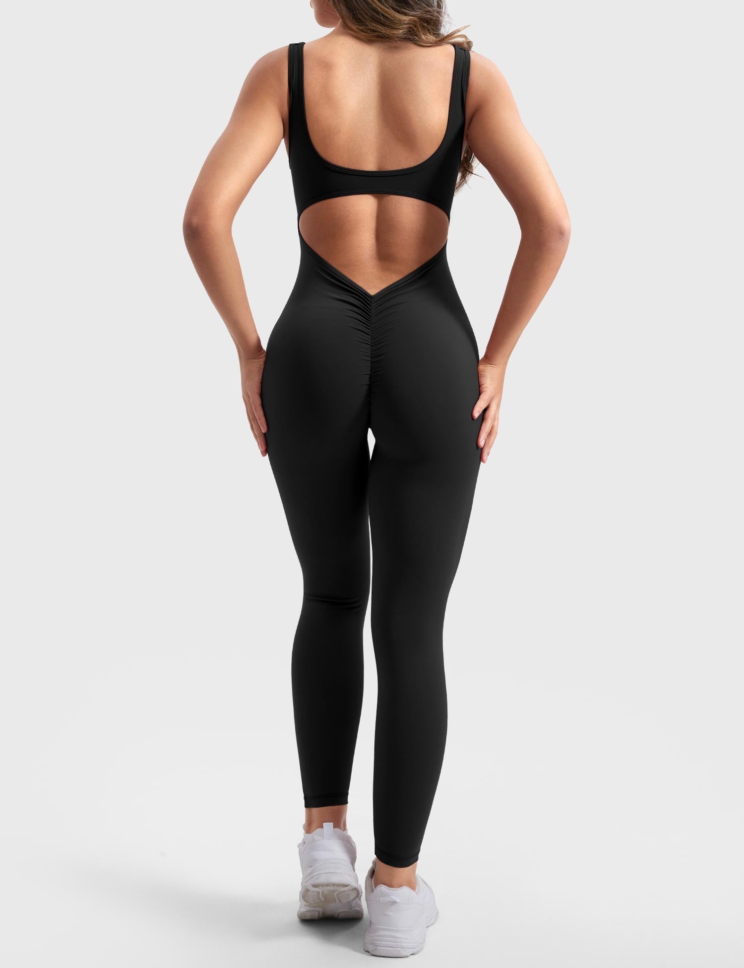 Kraftfit V-Rücken Jumpsuit