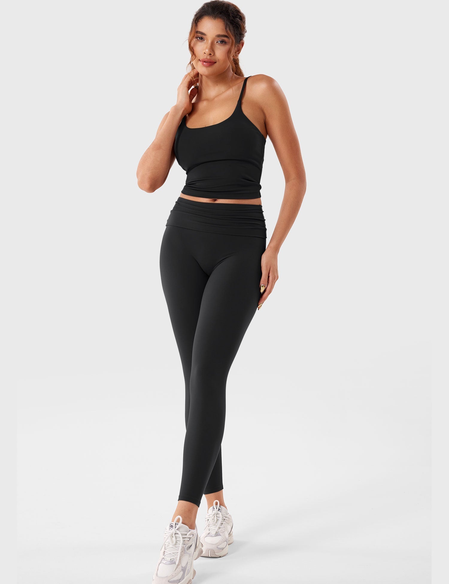 Romola Fold Over Leggings