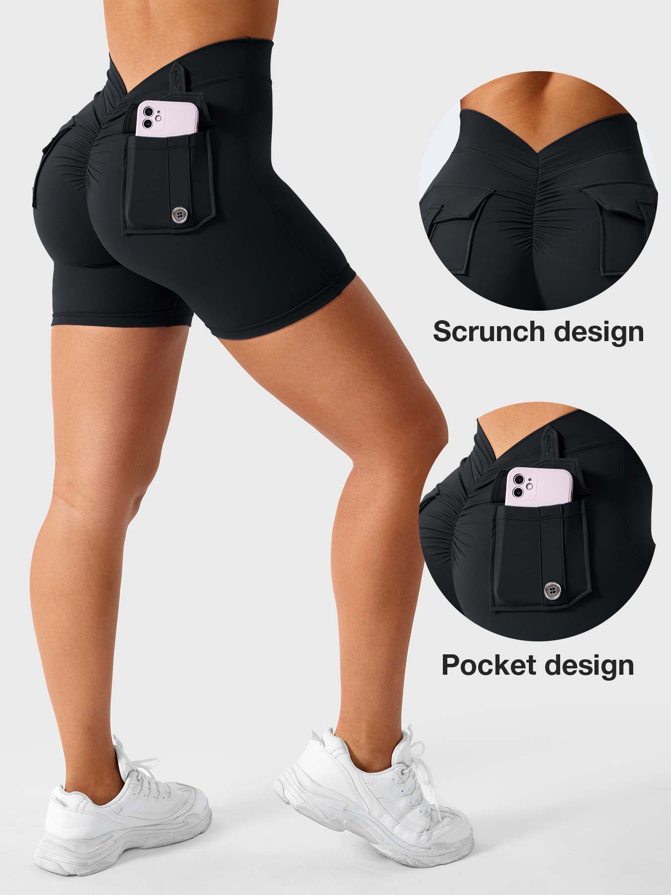 Kraftfit V-Back Charm Shorts