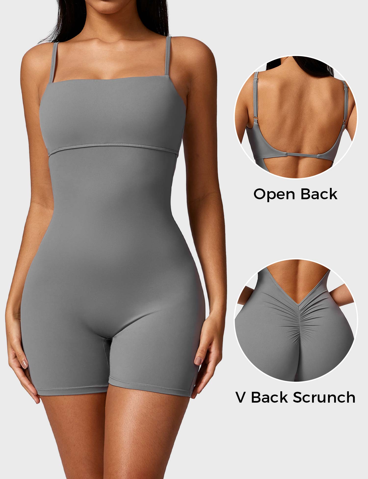 Kraftfit V-Back Scrunch Jumpsuit