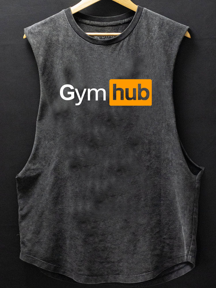 Gymhub Scoop Bottom Baumwolltank