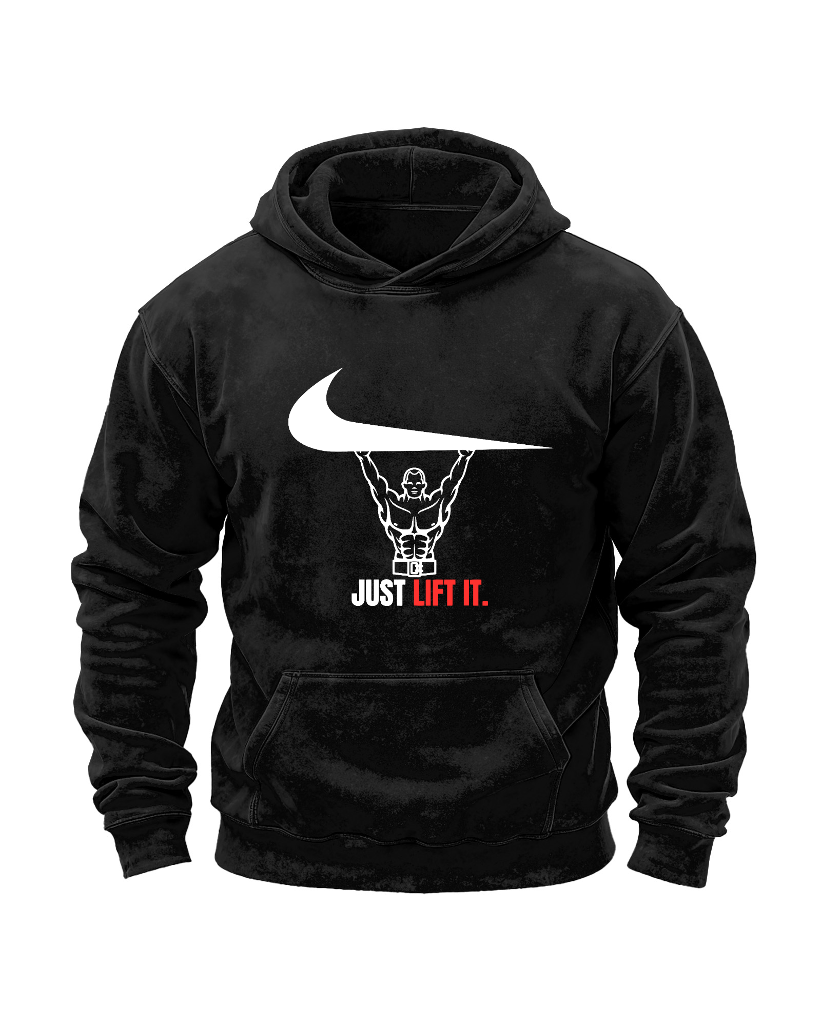 Just Lift It Washed Hoodie