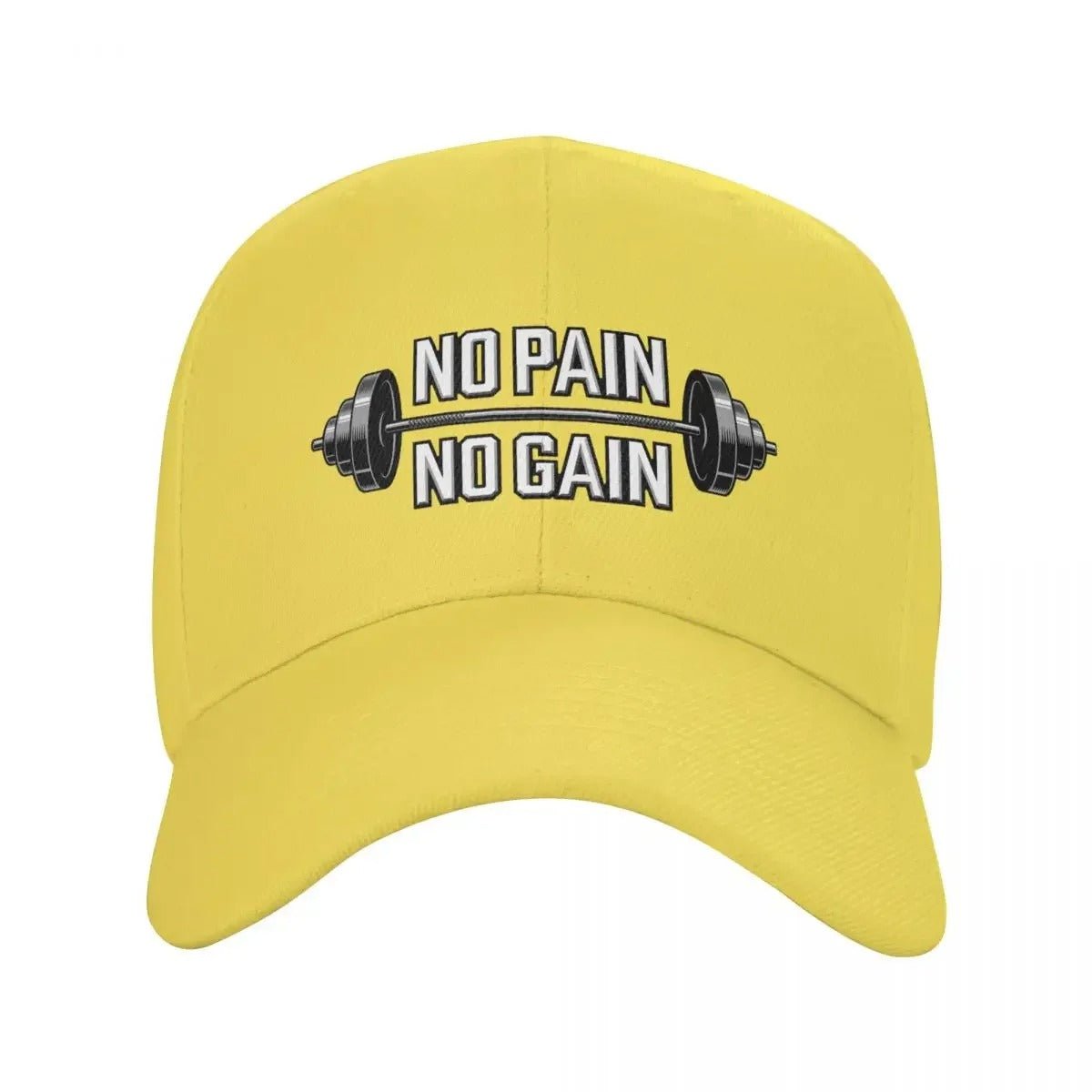 No Pain No Gain Gym Cap