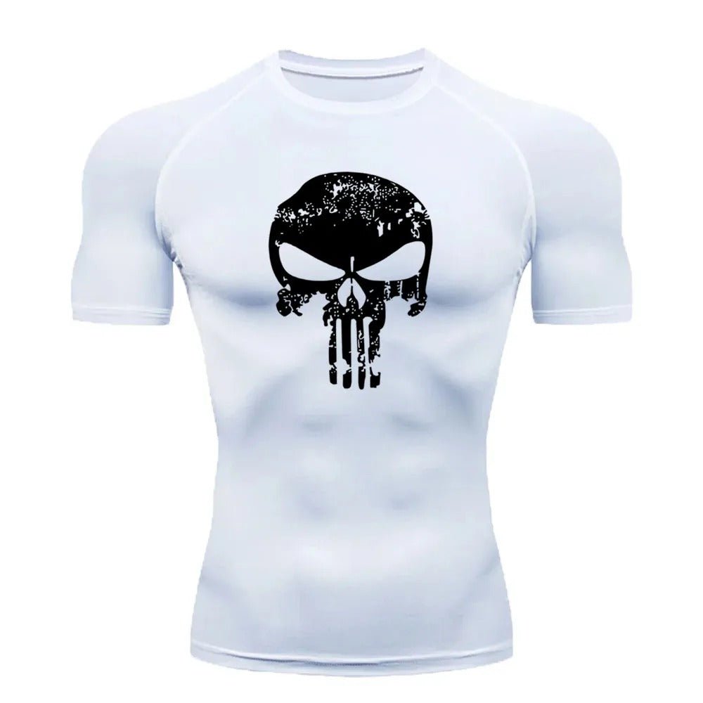 Punisher Compression Shirt - Kurzarm