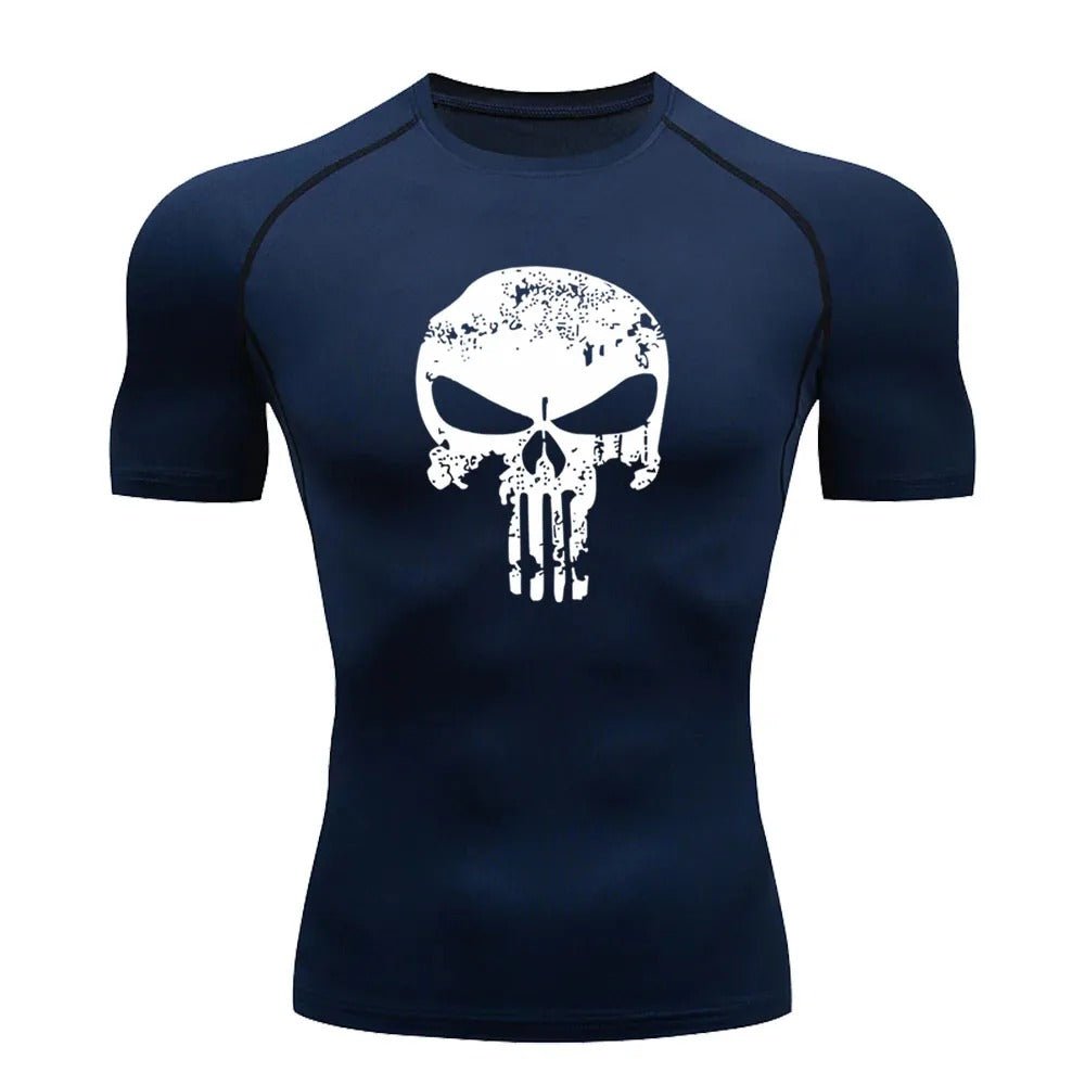 Punisher Compression Shirt - Kurzarm