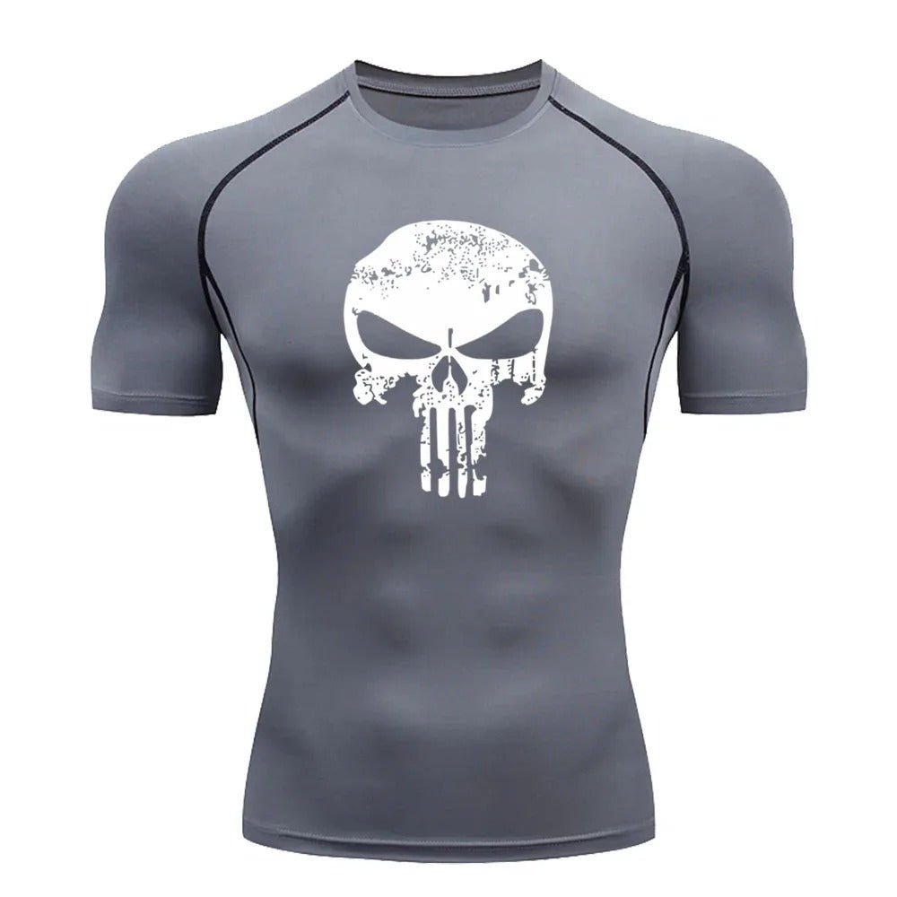 Punisher Compression Shirt - Kurzarm