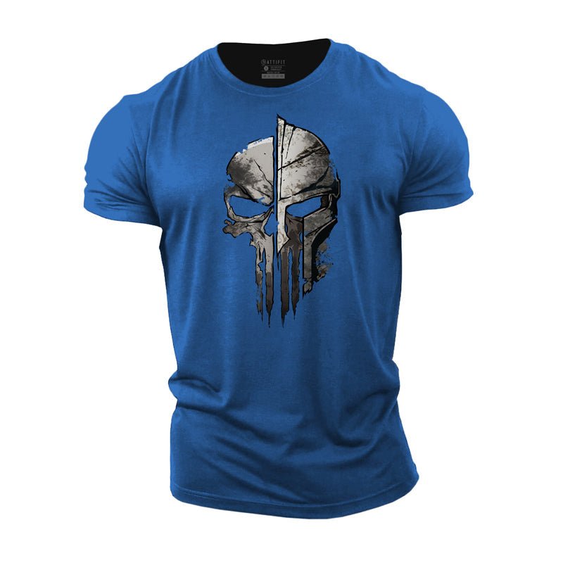 Skeleton Spartan Graphic T-shirt