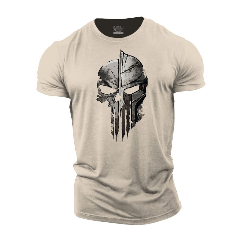 Skeleton Spartan Graphic T-shirt