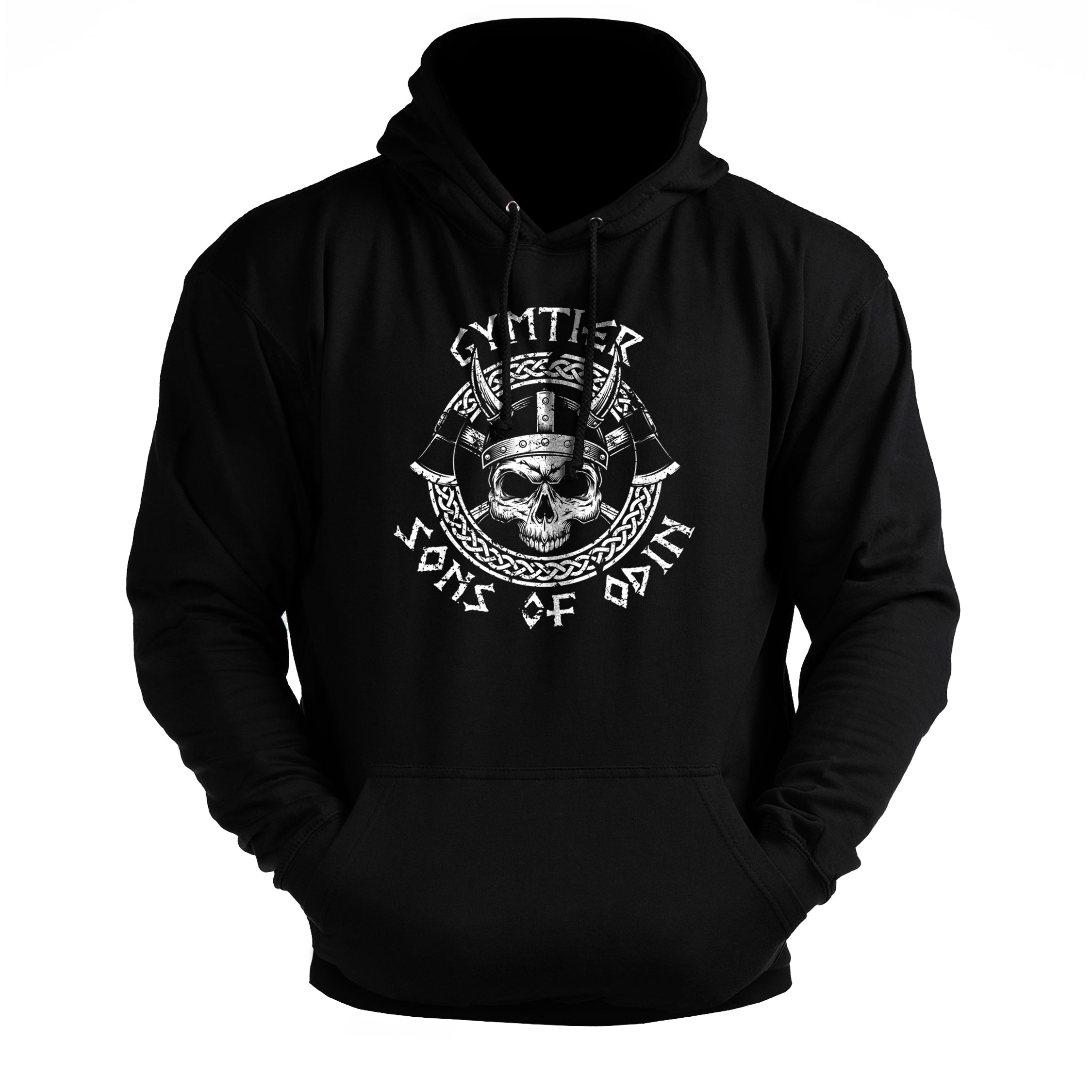 Sons Of Odin Chest - Gym Hoodie