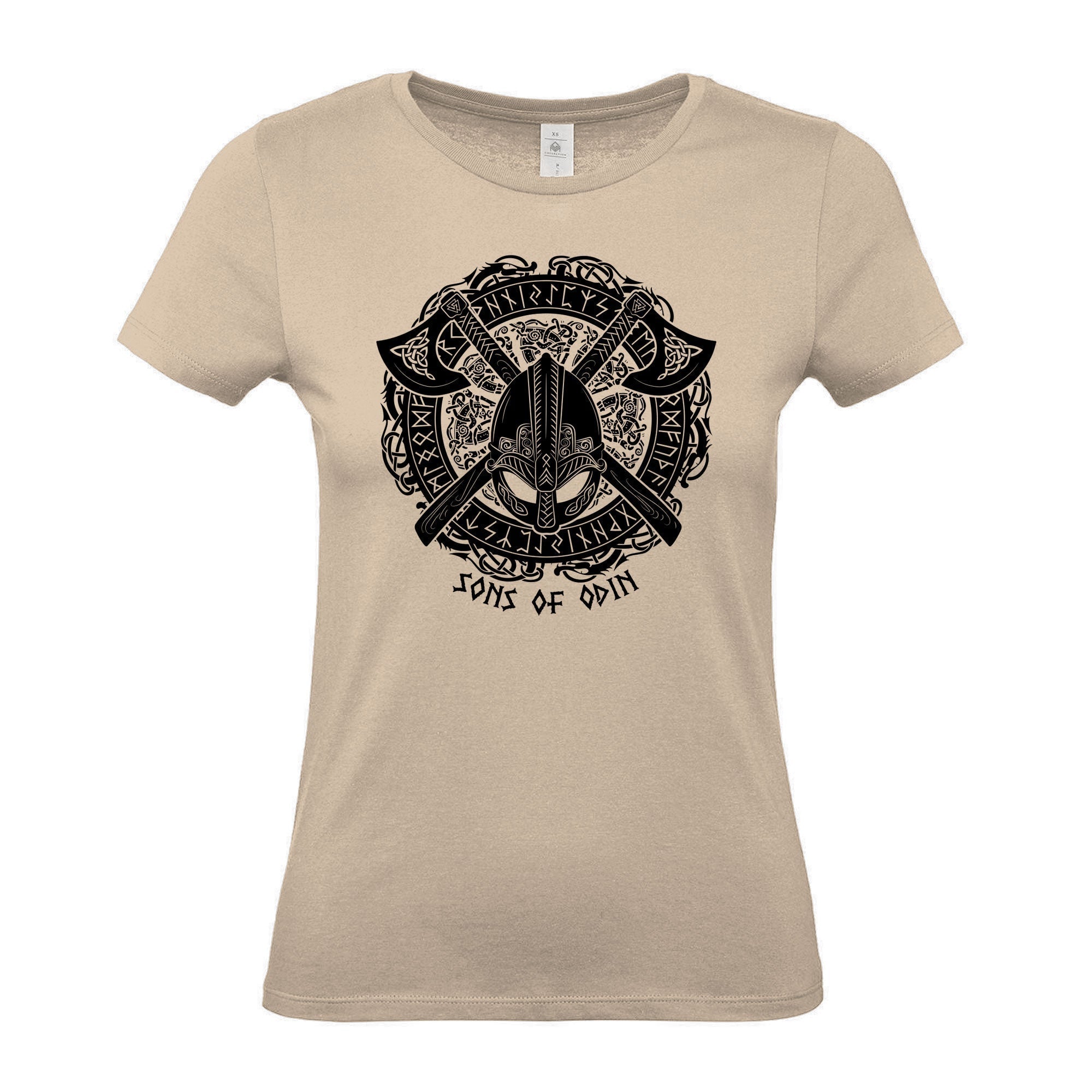 Sons Of Odin Helm – Damen-Turn-T-Shirt