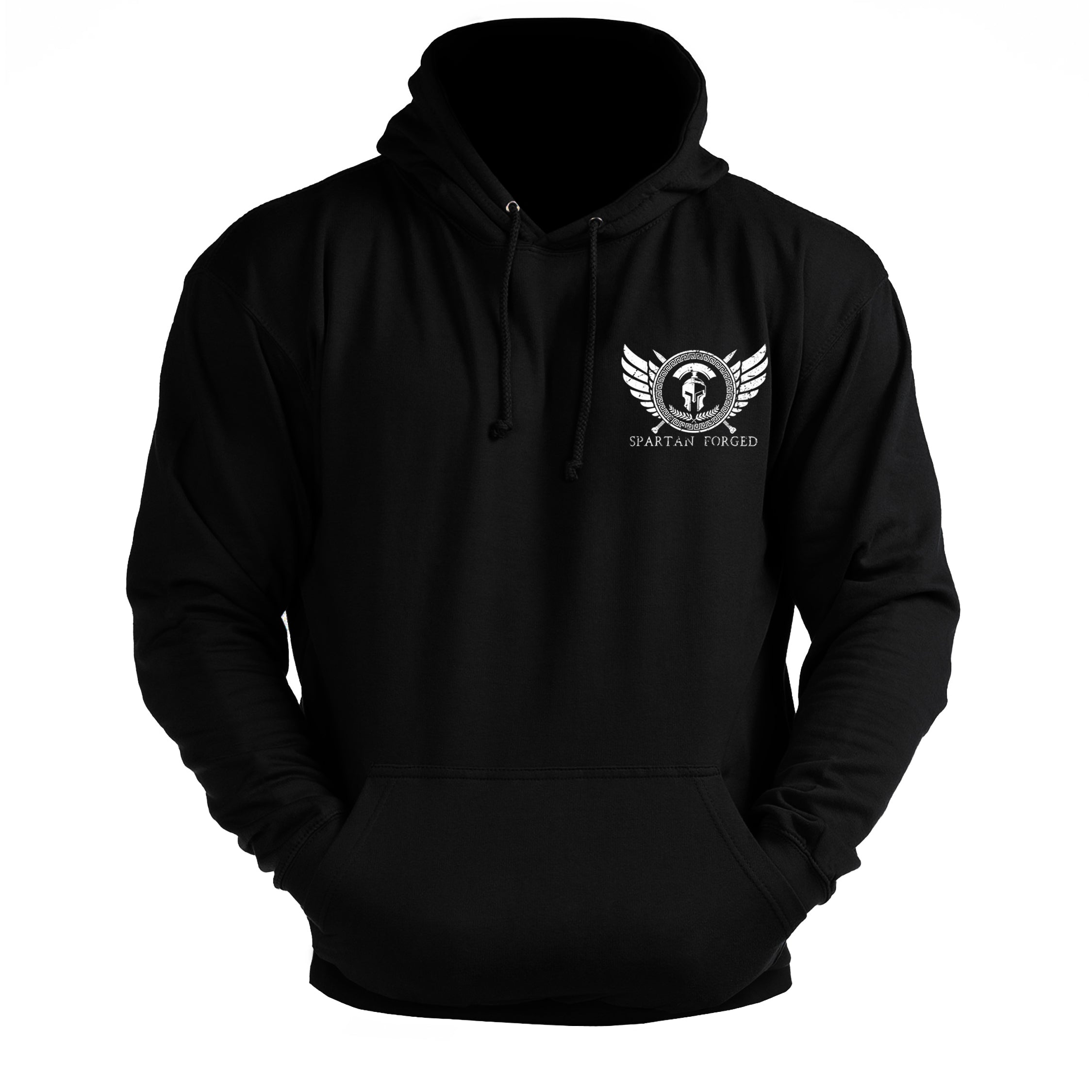 Spartan Forged Crest - Gym Hoodie