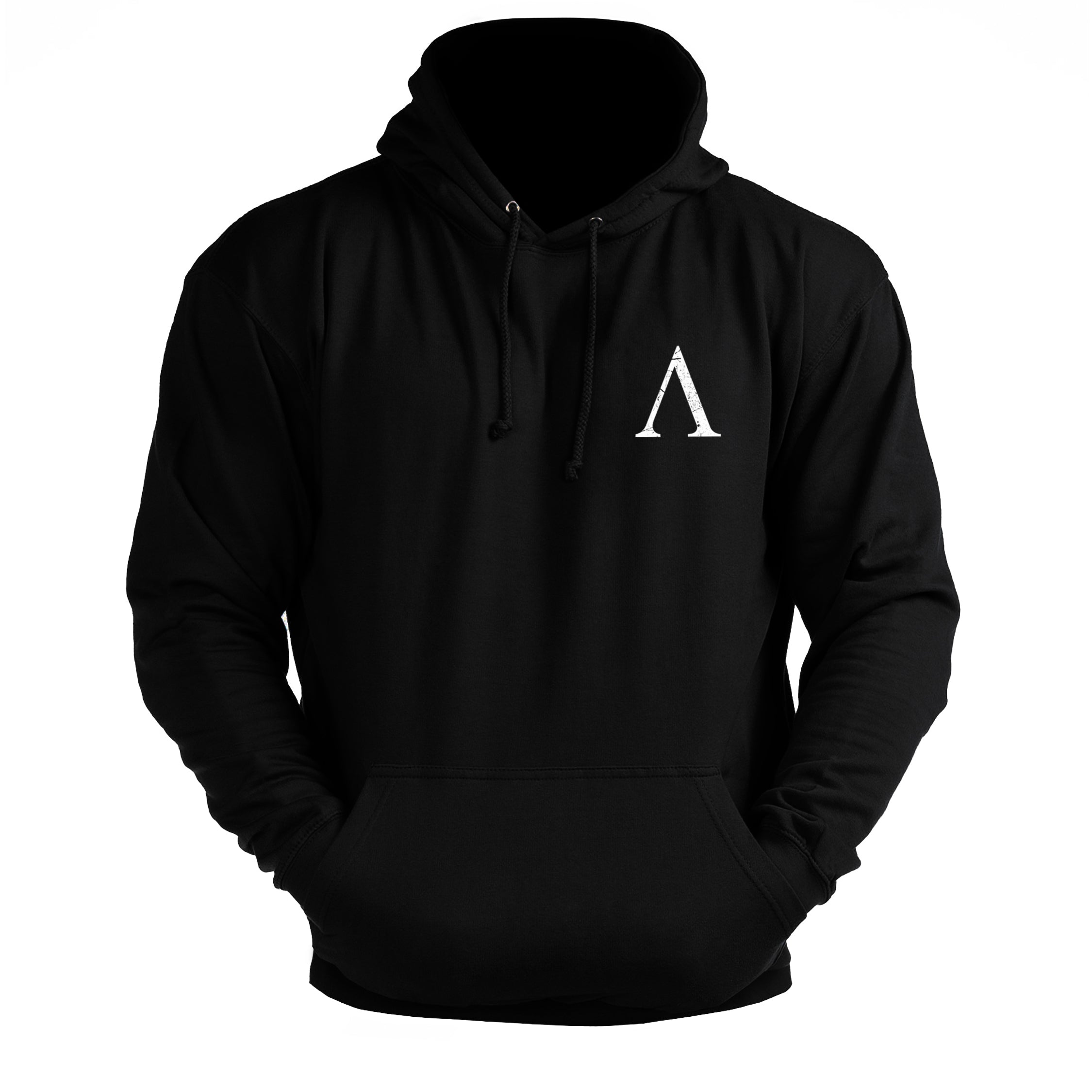 Spartan Forged V Logo - Gym Hoodie