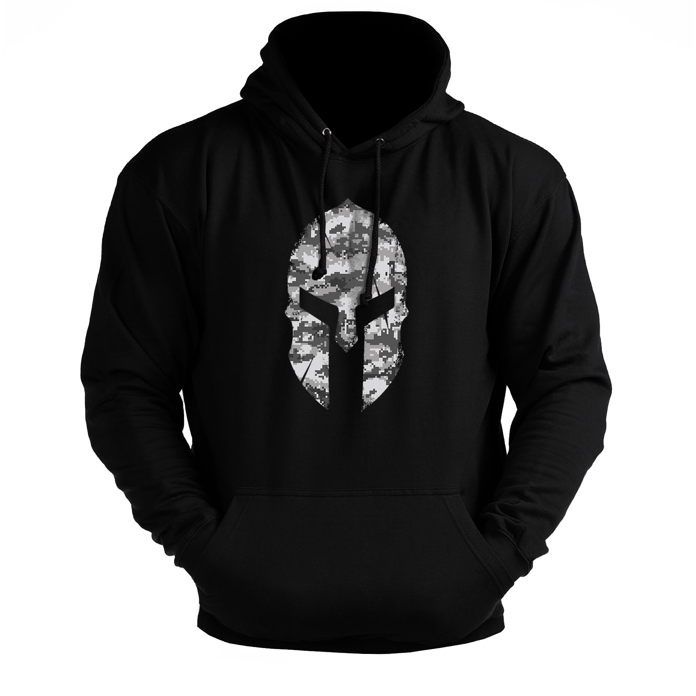 Spartan Helmet Winter Camo - Gym T-Shirt