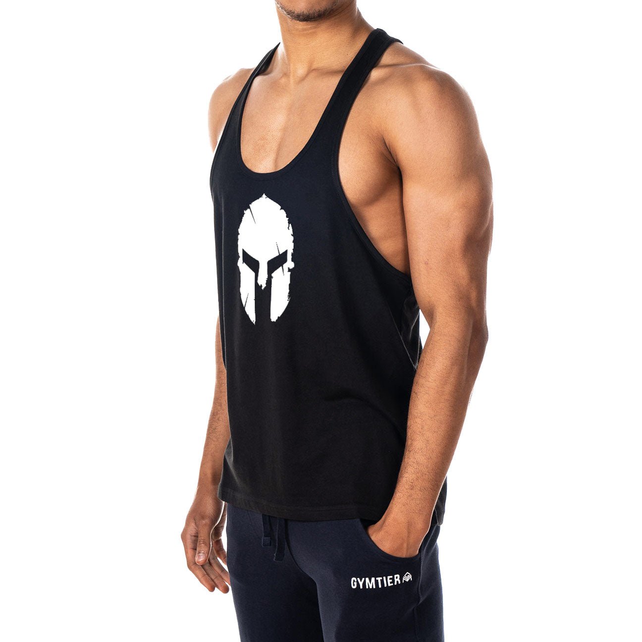 Spartan Mens Stringer Tank Top