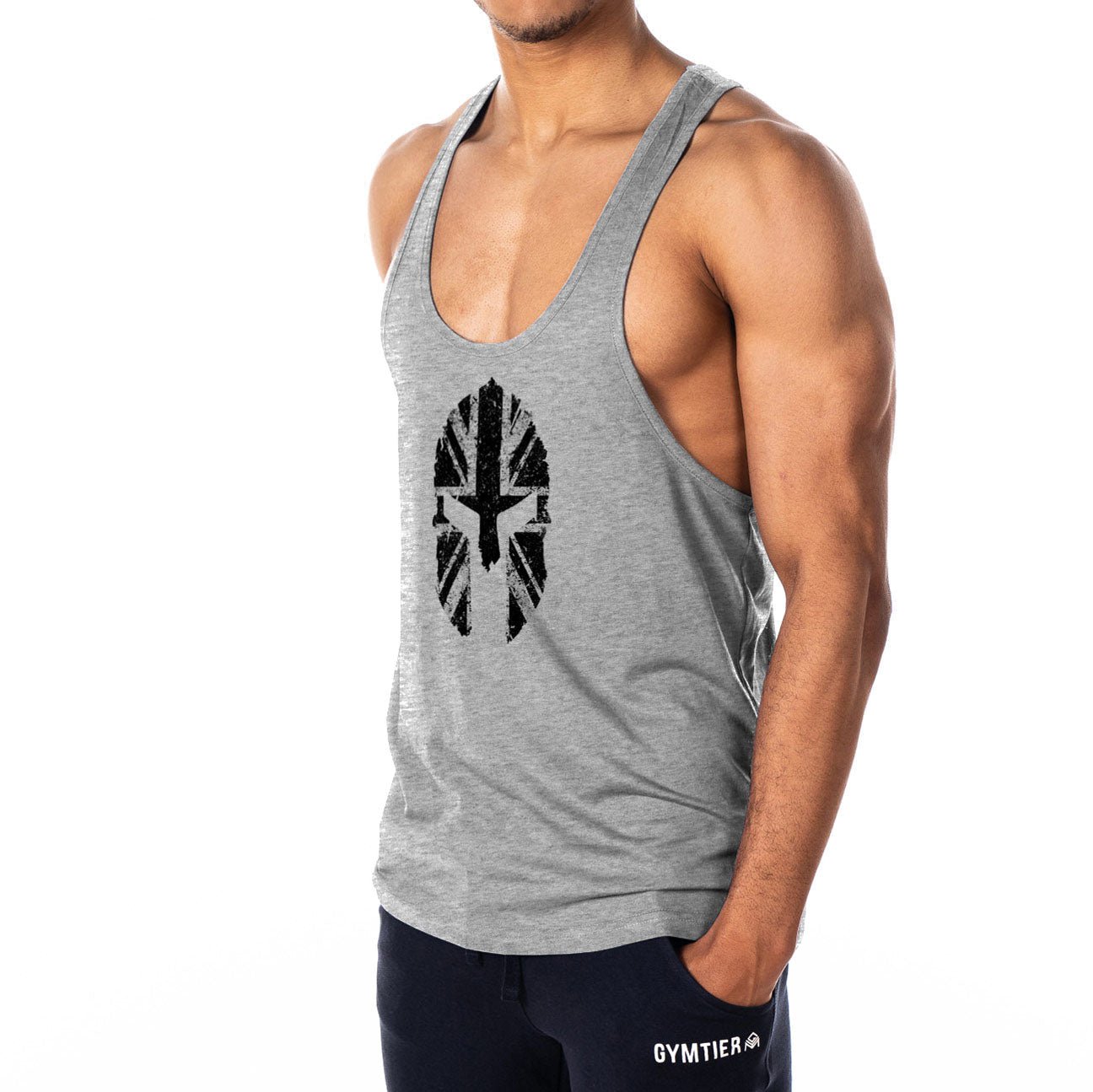 Spartan UK Mens Stringer Tank Top