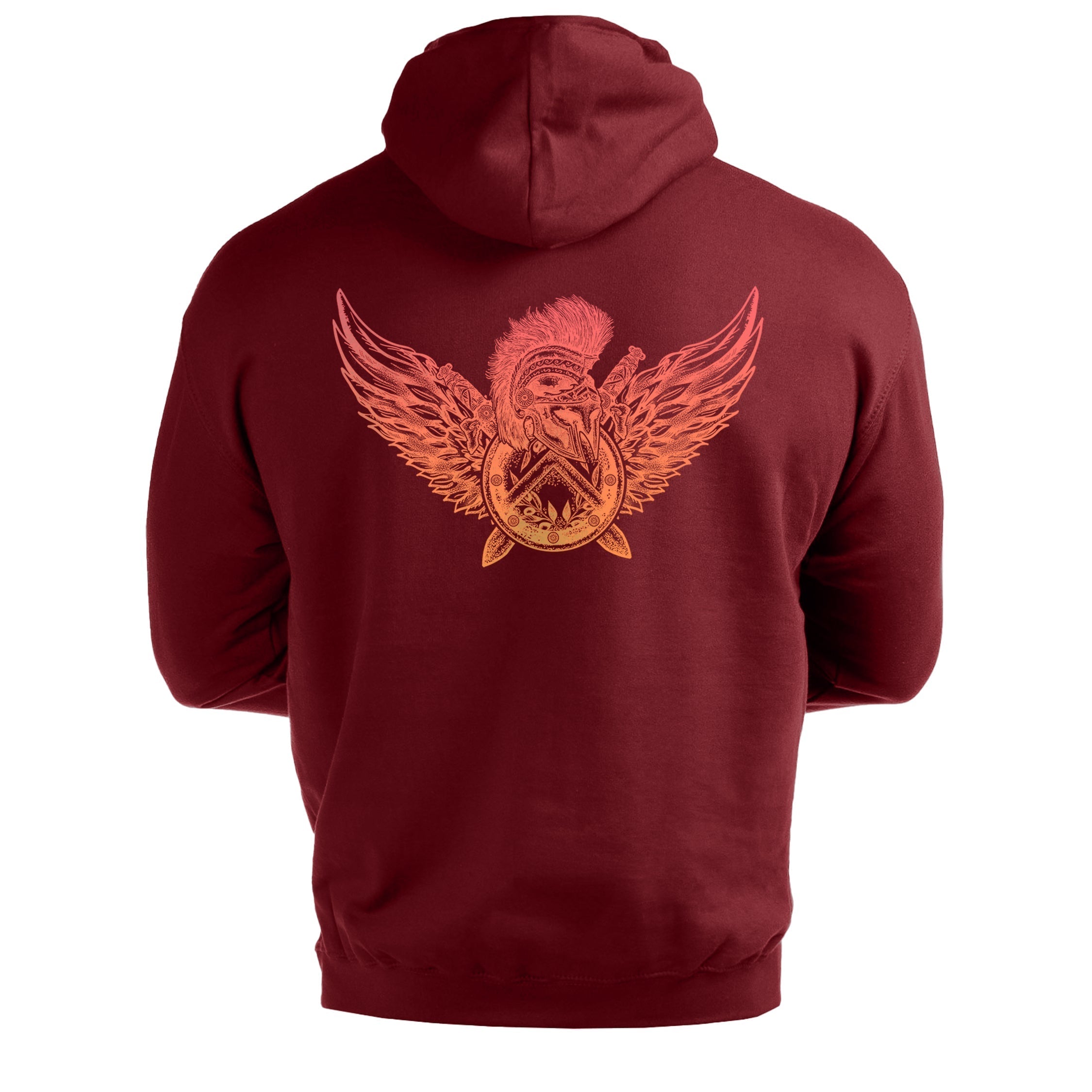 Spartan Wings - Spartan Forged - Gym Hoodie