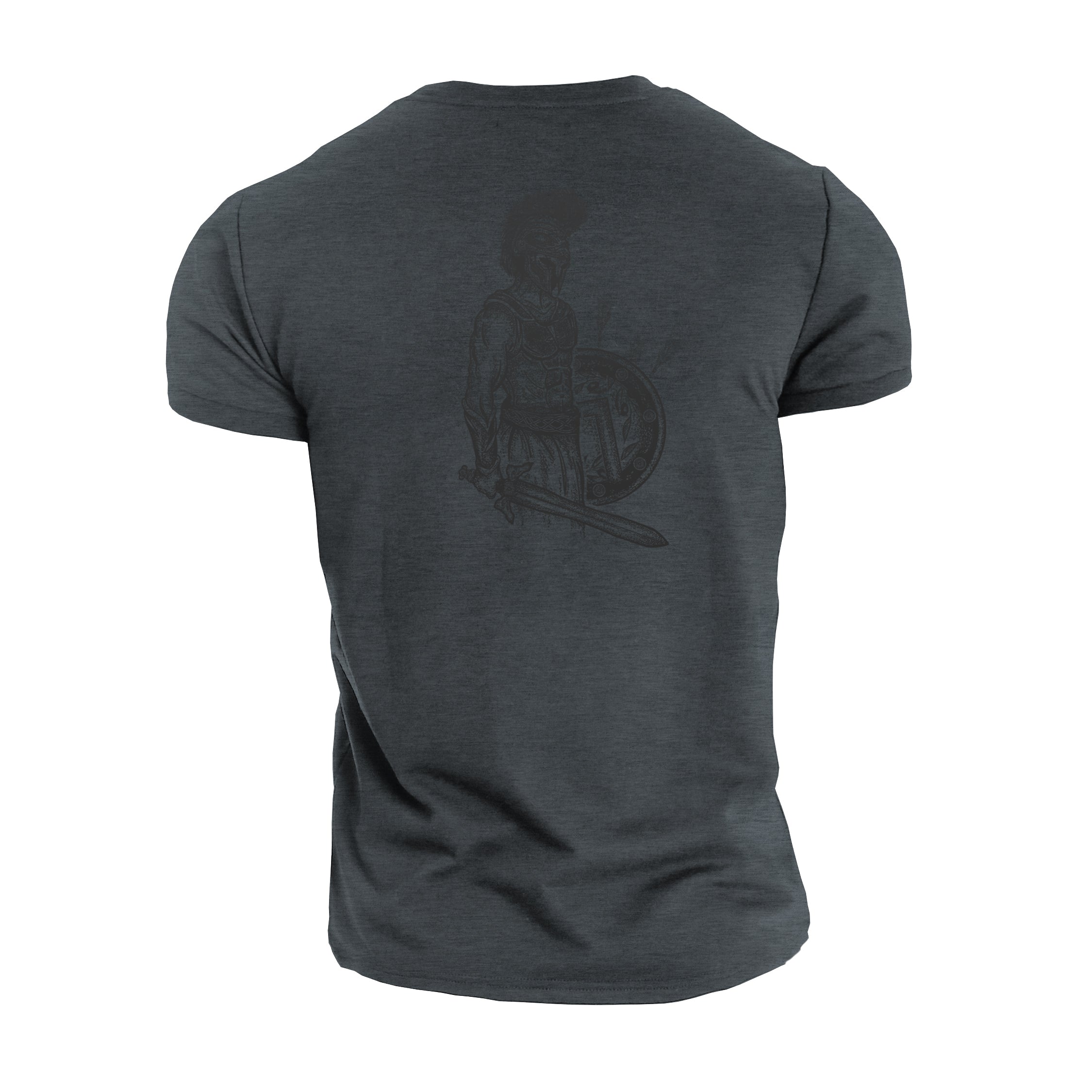 Sword And Shield - Spartan Forged - Gym T-Shirt