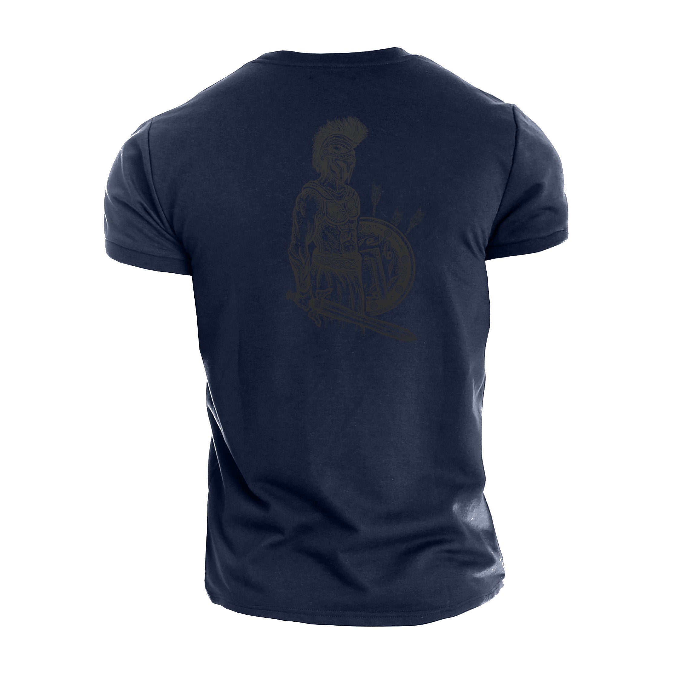 Sword And Shield - Spartan Forged - Gym T-Shirt