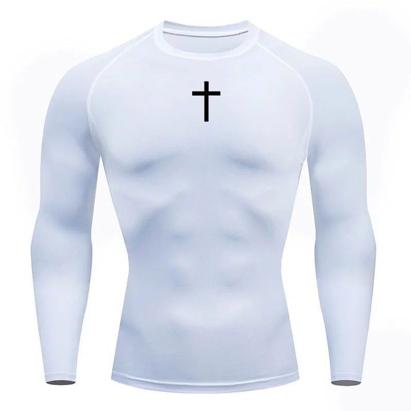 Compression Cross Langärmelig T-shirt