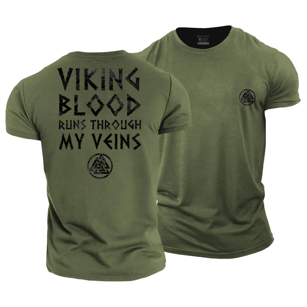 Viking Blood Runs Through My Veins T-shirt