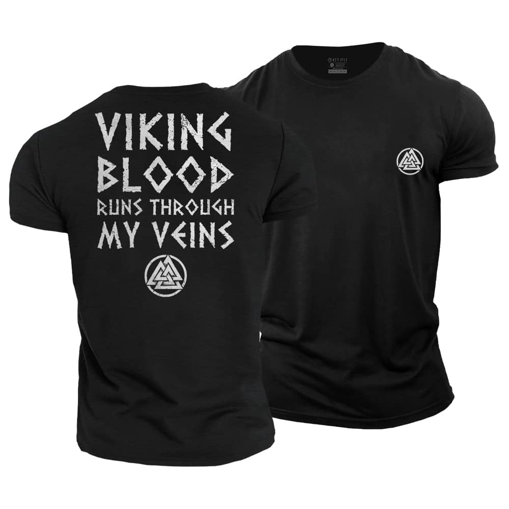 Viking Blood Runs Through My Veins T-shirt