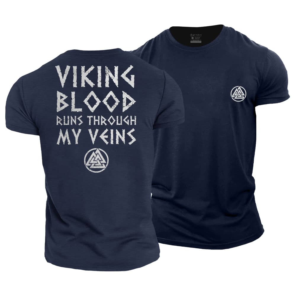 Viking Blood Runs Through My Veins T-shirt